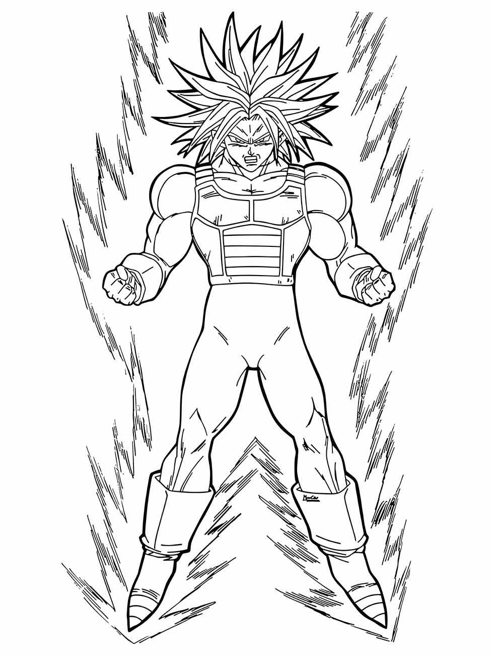 Dragon Ball Z coloring page (39)