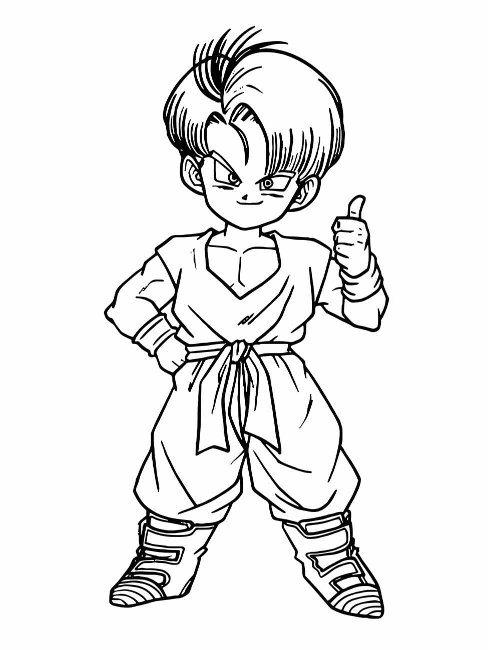 Dragon Ball Z coloring page (42)