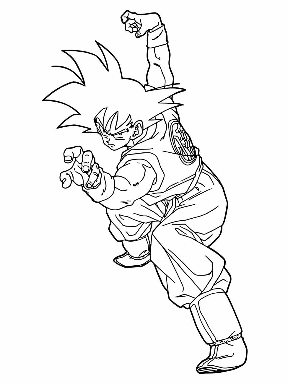 Dragon Ball Z coloring page (43)