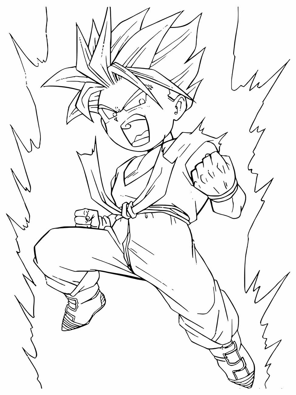 Dragon Ball Z coloring page (44)