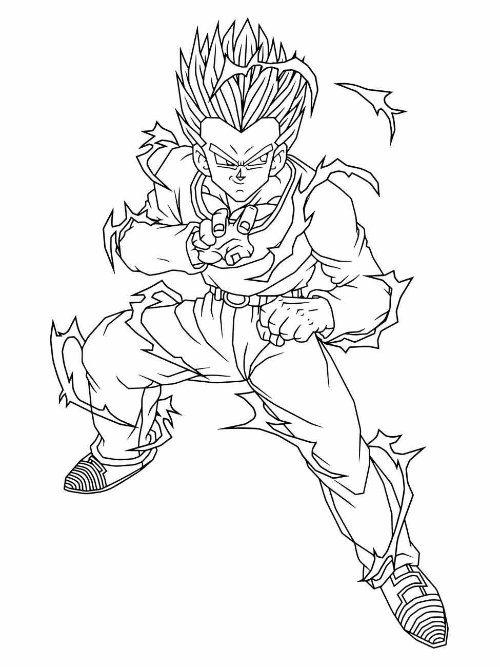 Dragon Ball Z coloring page (46)