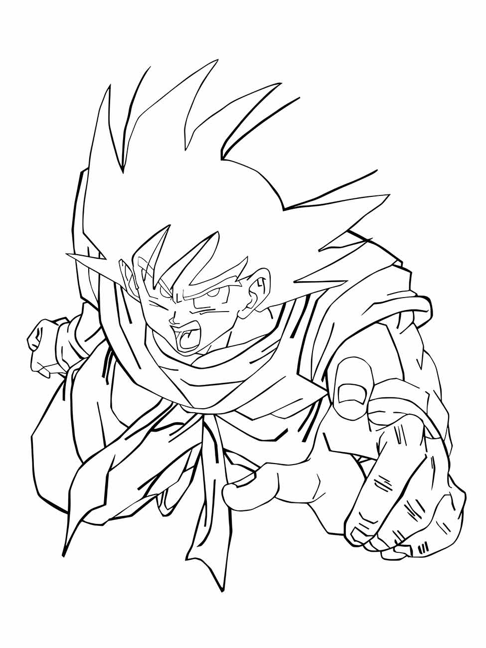 Dragon Ball Z coloring page (47)