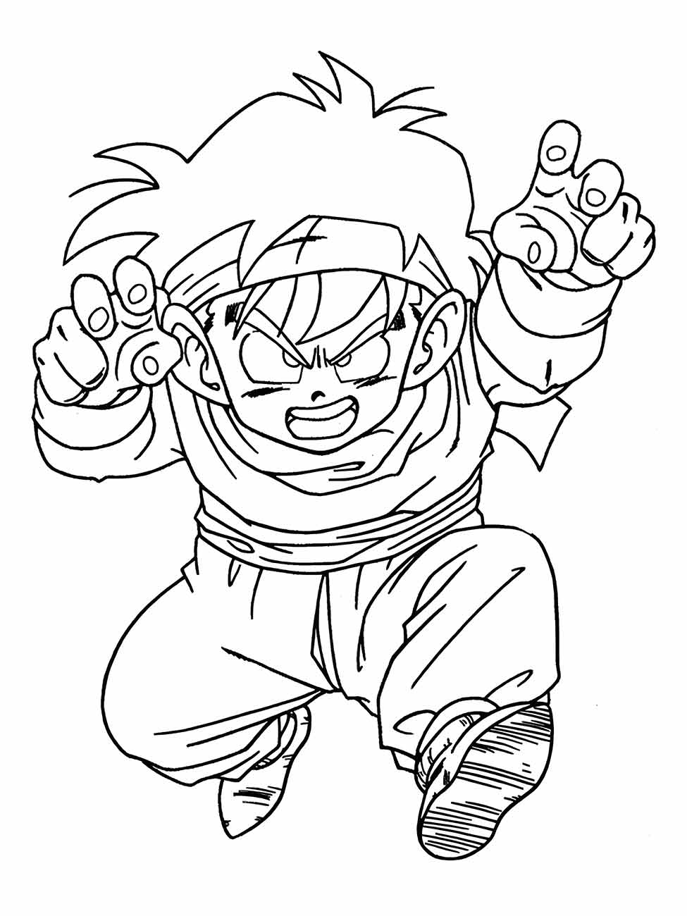 Dragon Ball Z coloring page (49)