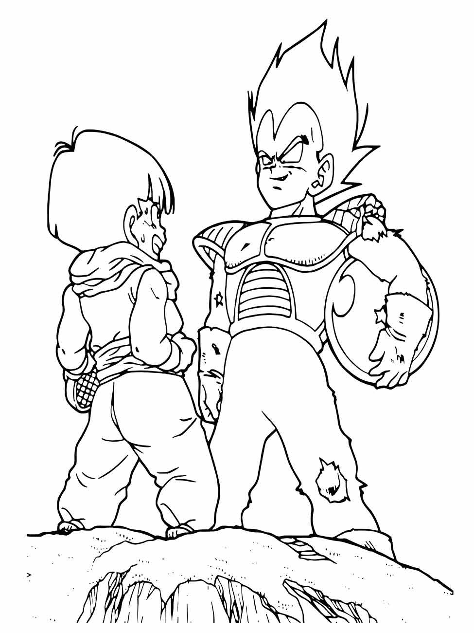 Dragon Ball Z coloring page (5)