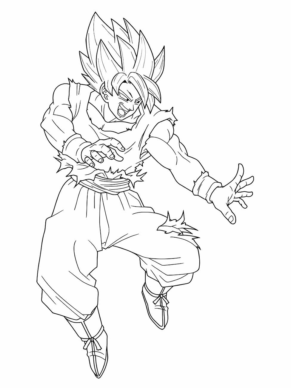 Dragon Ball Z coloring page (51)