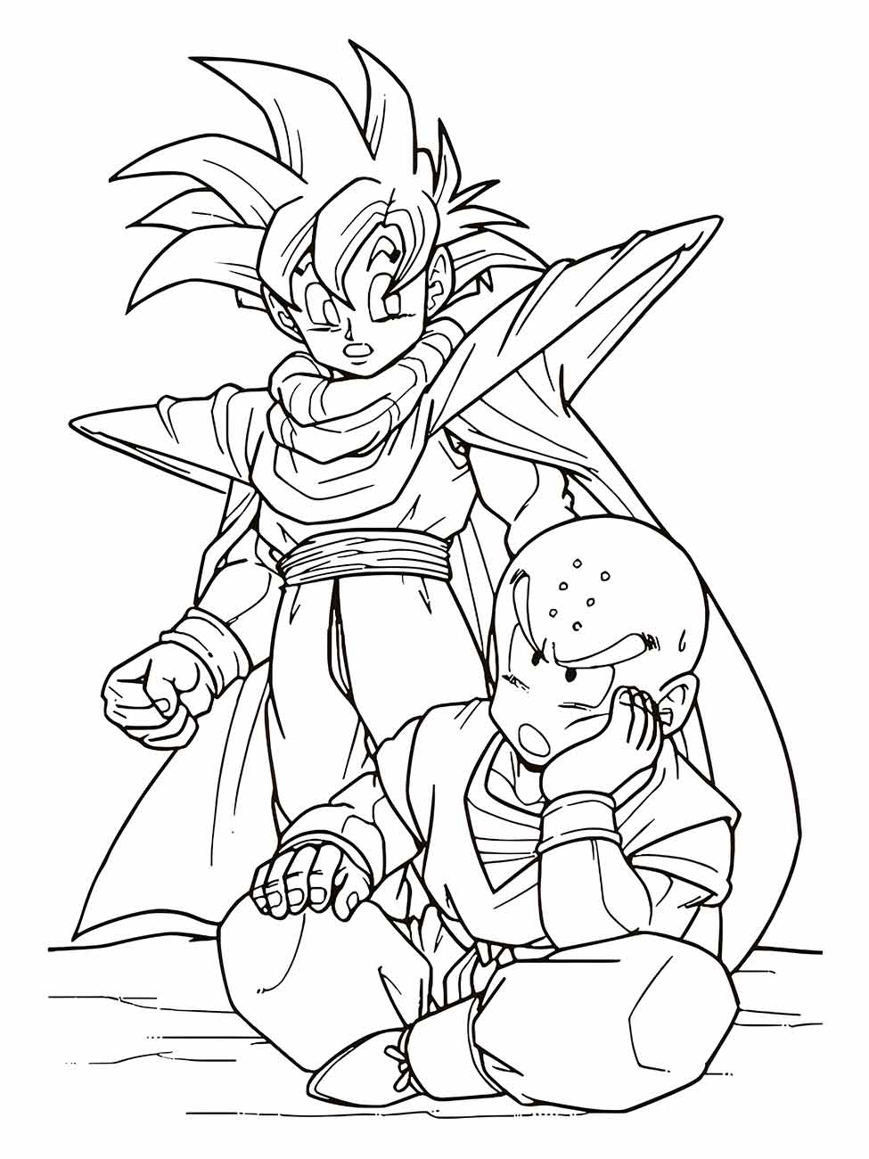 Dragon Ball Z coloring page (8)