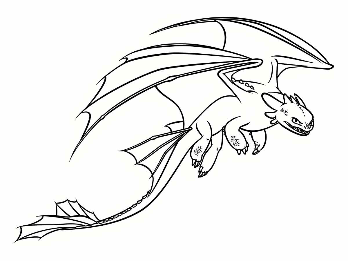 Dragon coloring page (14)