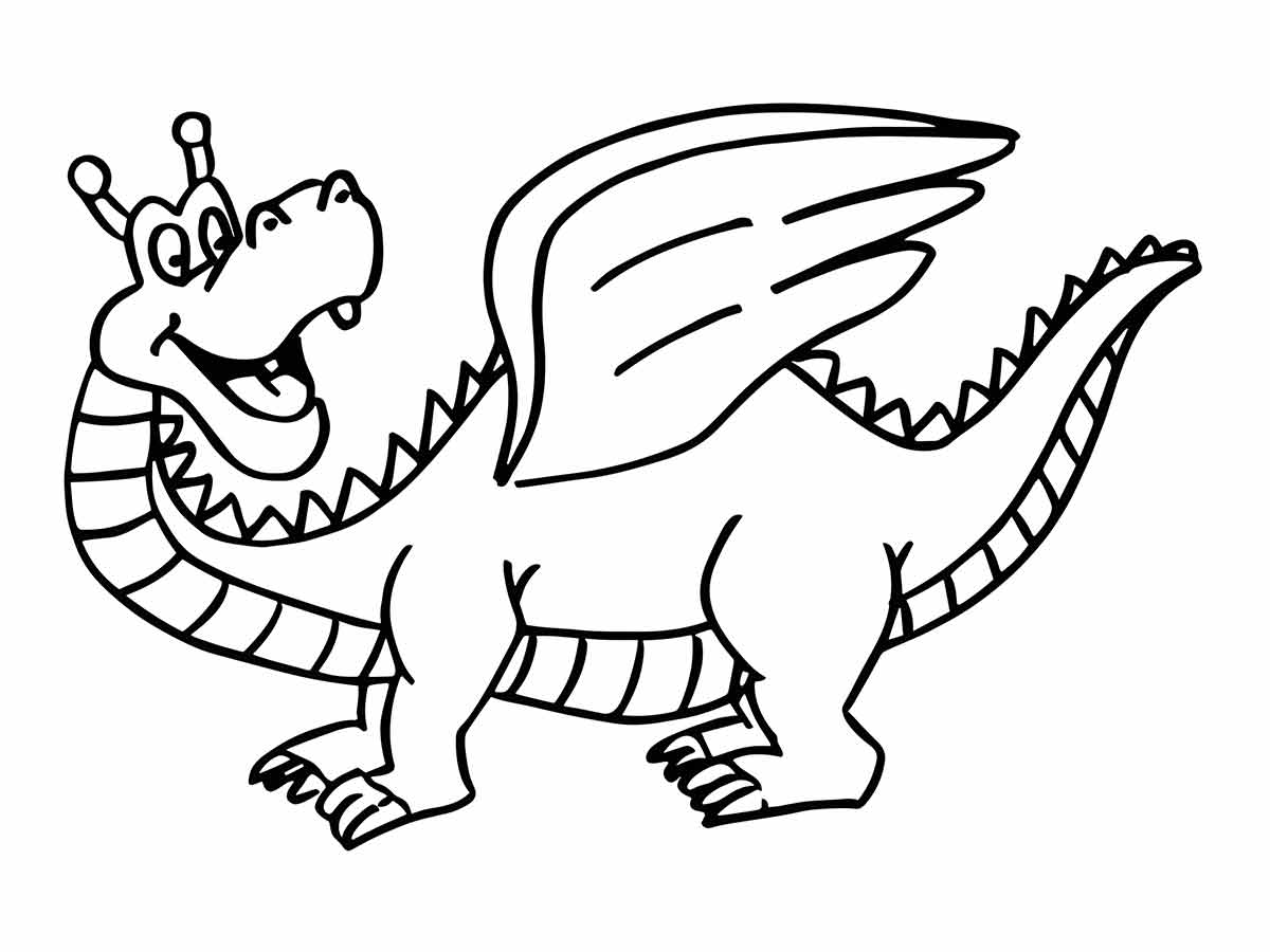 Dragon coloring page (22)