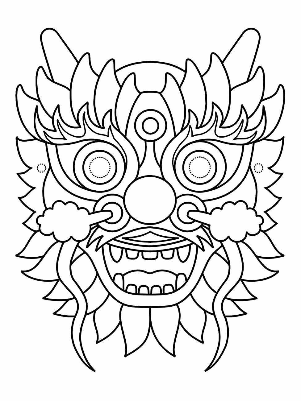 Dragon coloring page (38)