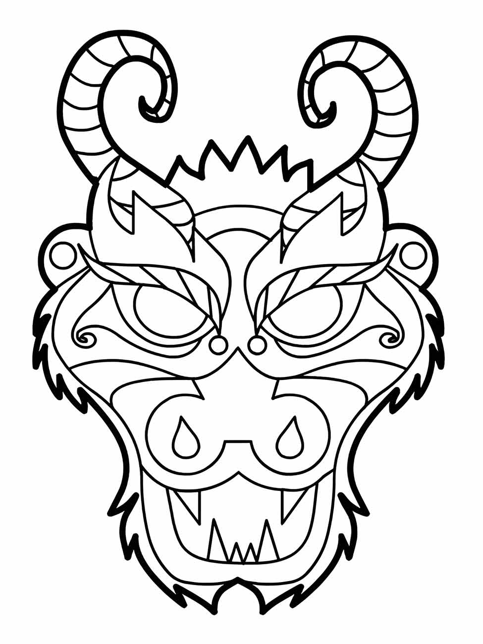 Dragon coloring page (39)