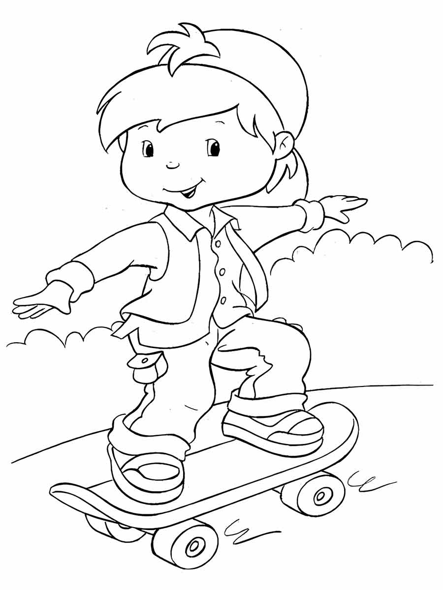 Drawing for boys to color coloring page (11)