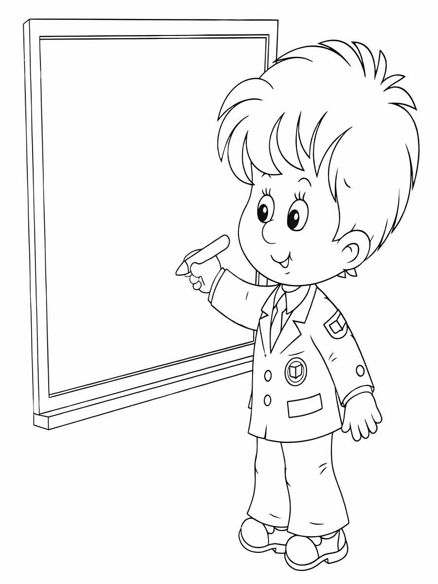 Drawing for boys to color coloring page (19)