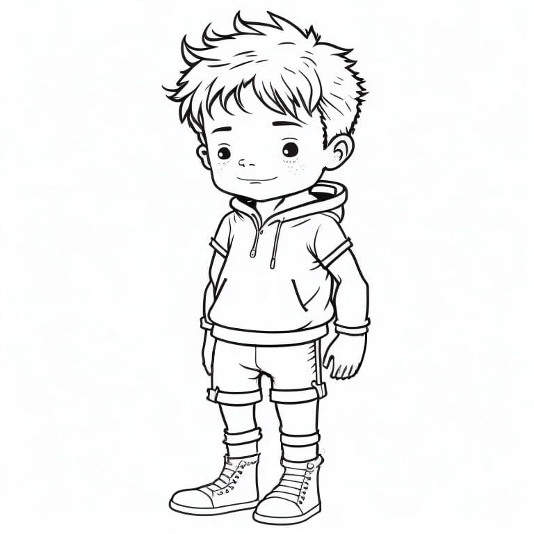 Drawing for boys to color coloring page (54)