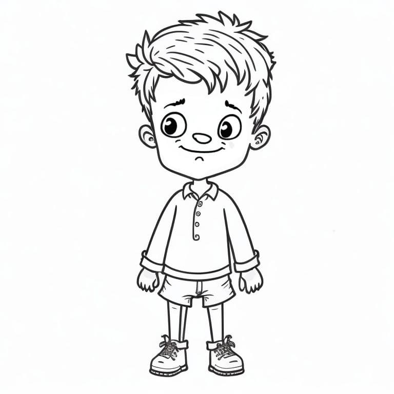 Drawing for boys to color coloring page (57)