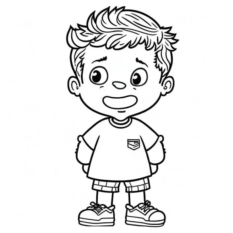 Drawing for boys to color coloring page (6)