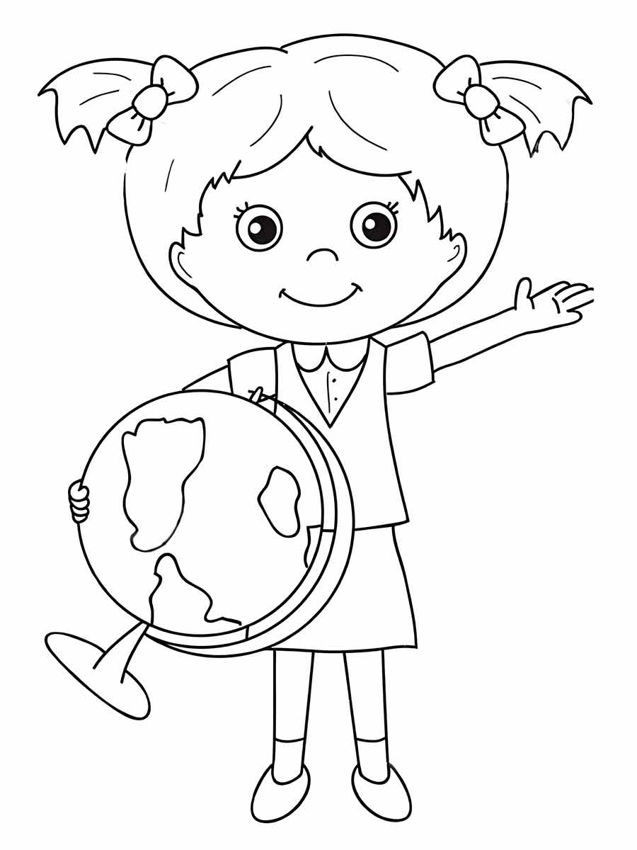 Drawing for girls to color coloring page (10)