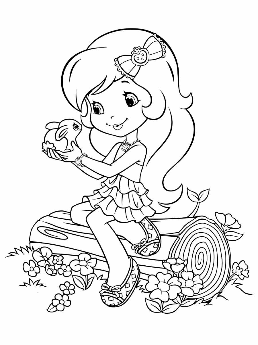 Drawing for girls to color coloring page (20)