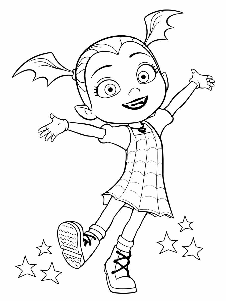 Drawing for girls to color coloring page (31)