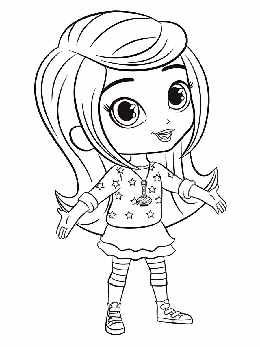 Drawing for girls to color coloring page (40)