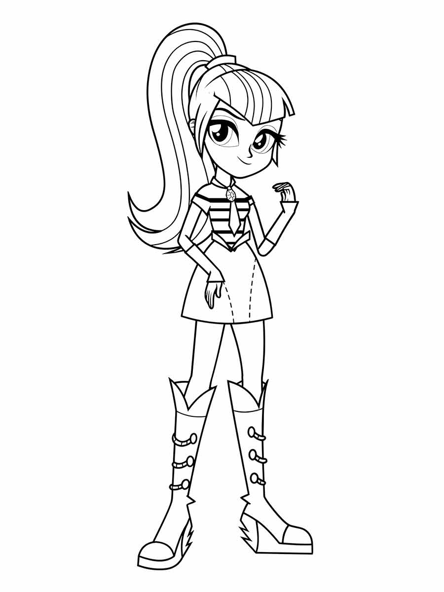 Drawing for girls to color coloring page (42)