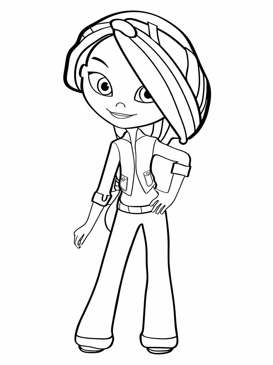 Drawing for girls to color coloring page (49)