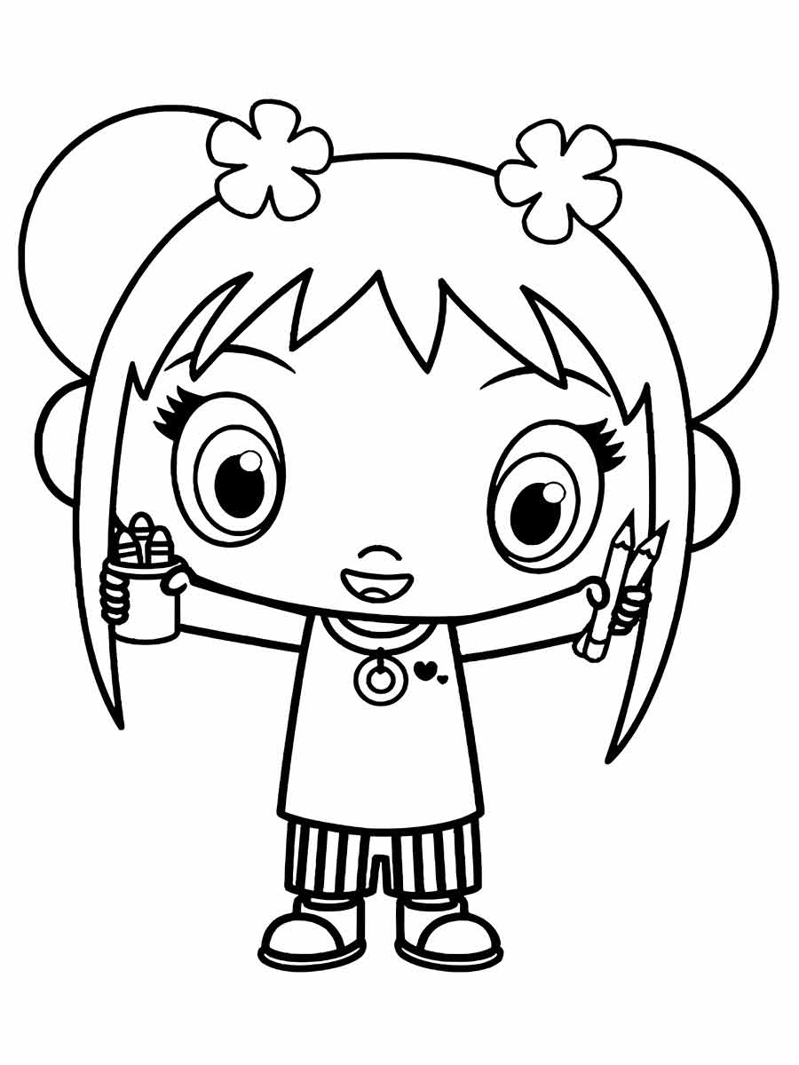 Drawing for girls to color coloring page (52)