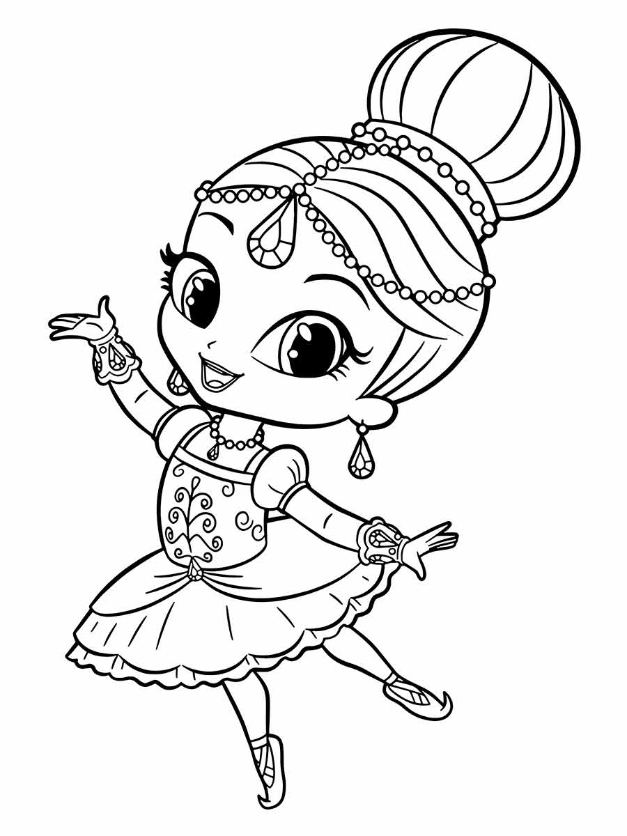 Drawing for girls to color coloring page (59)