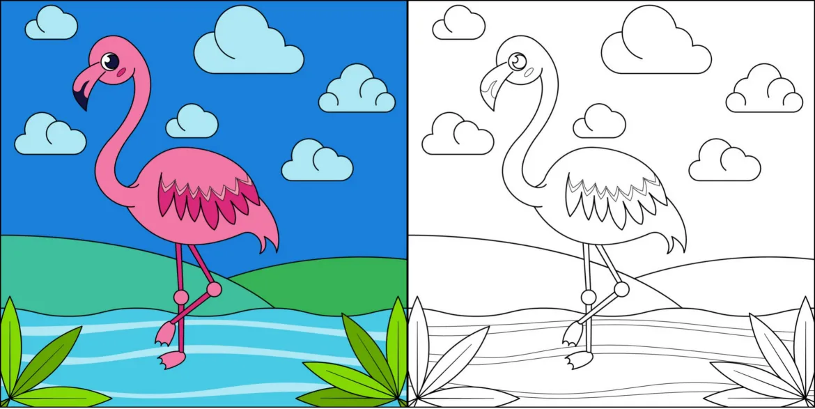 Drawing for kids to colorcoloring page (12)