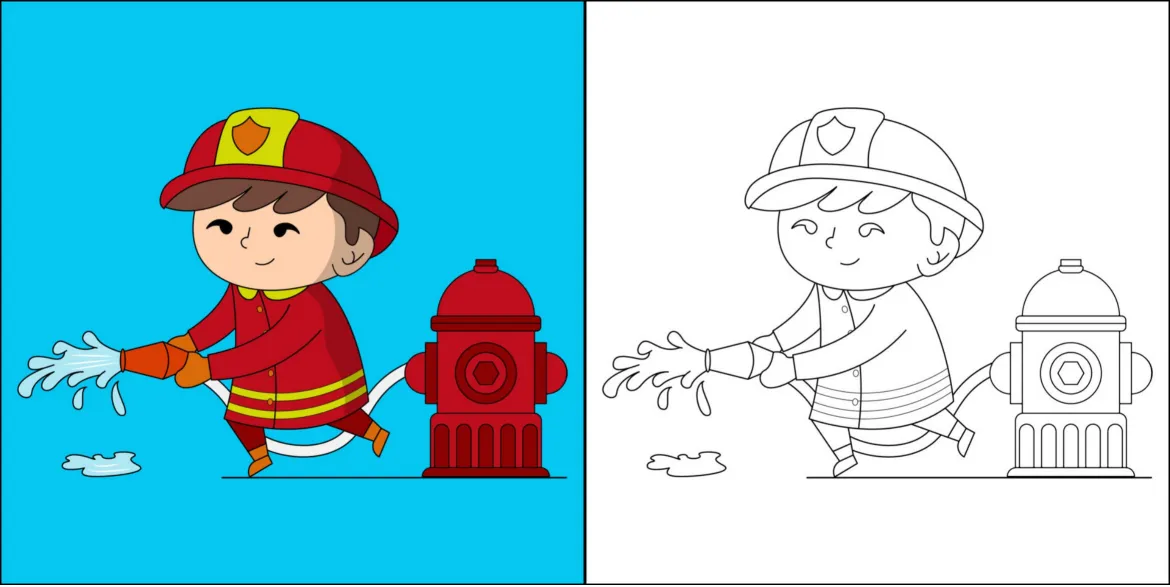 Drawing for kids to colorcoloring page (4)