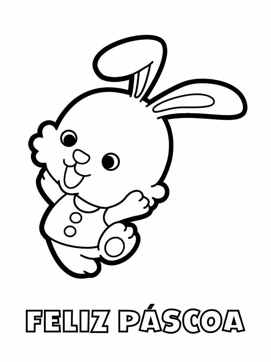 Easter bunny coloring page (13)