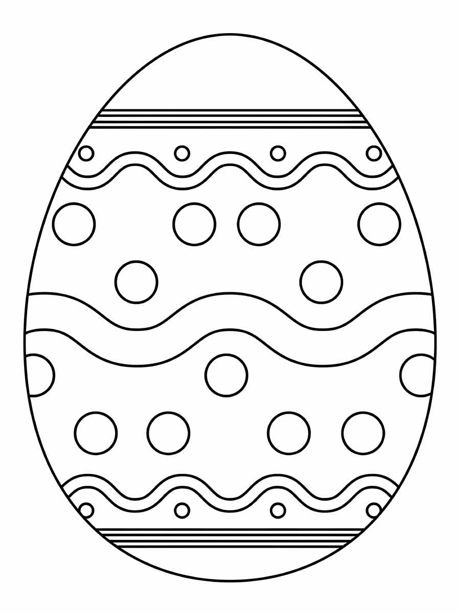 Easter bunny coloring page (55)