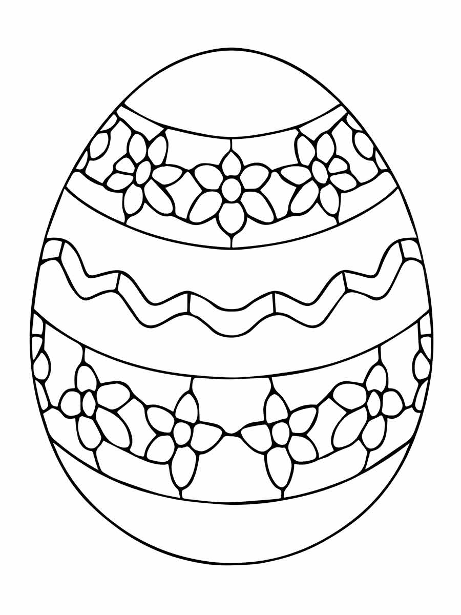 Easter bunny coloring page (60)