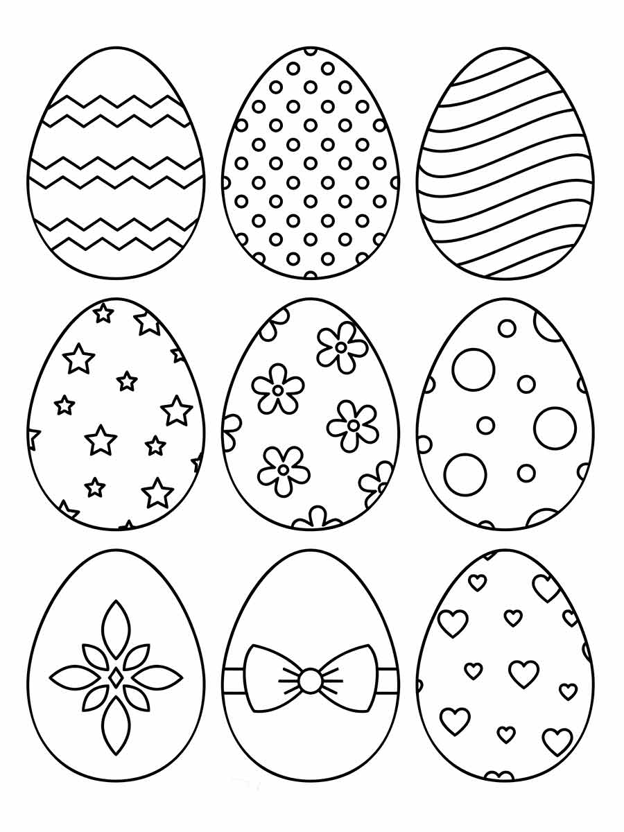 Easter bunny coloring page (62)