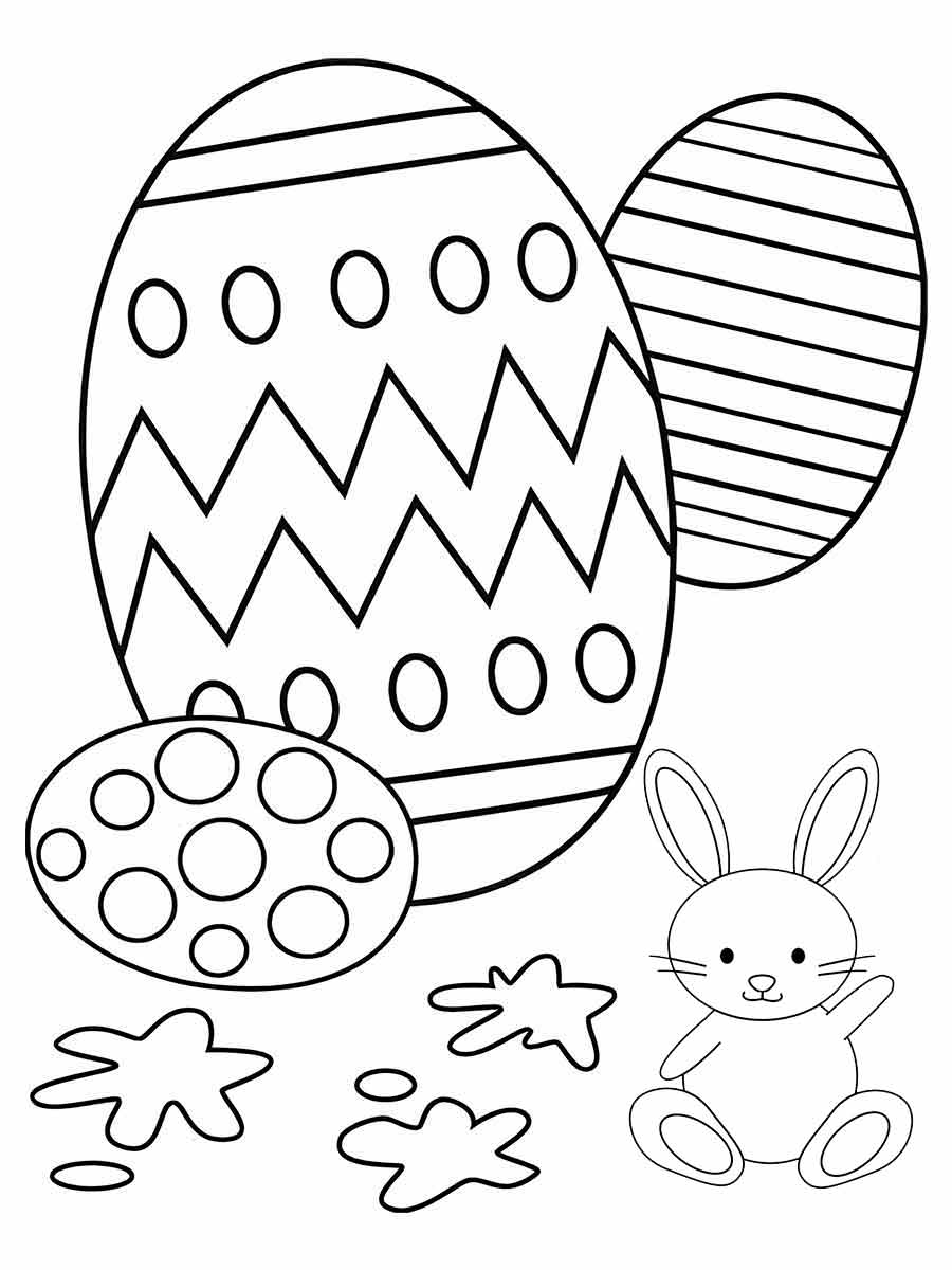 Easter bunny coloring page (63)