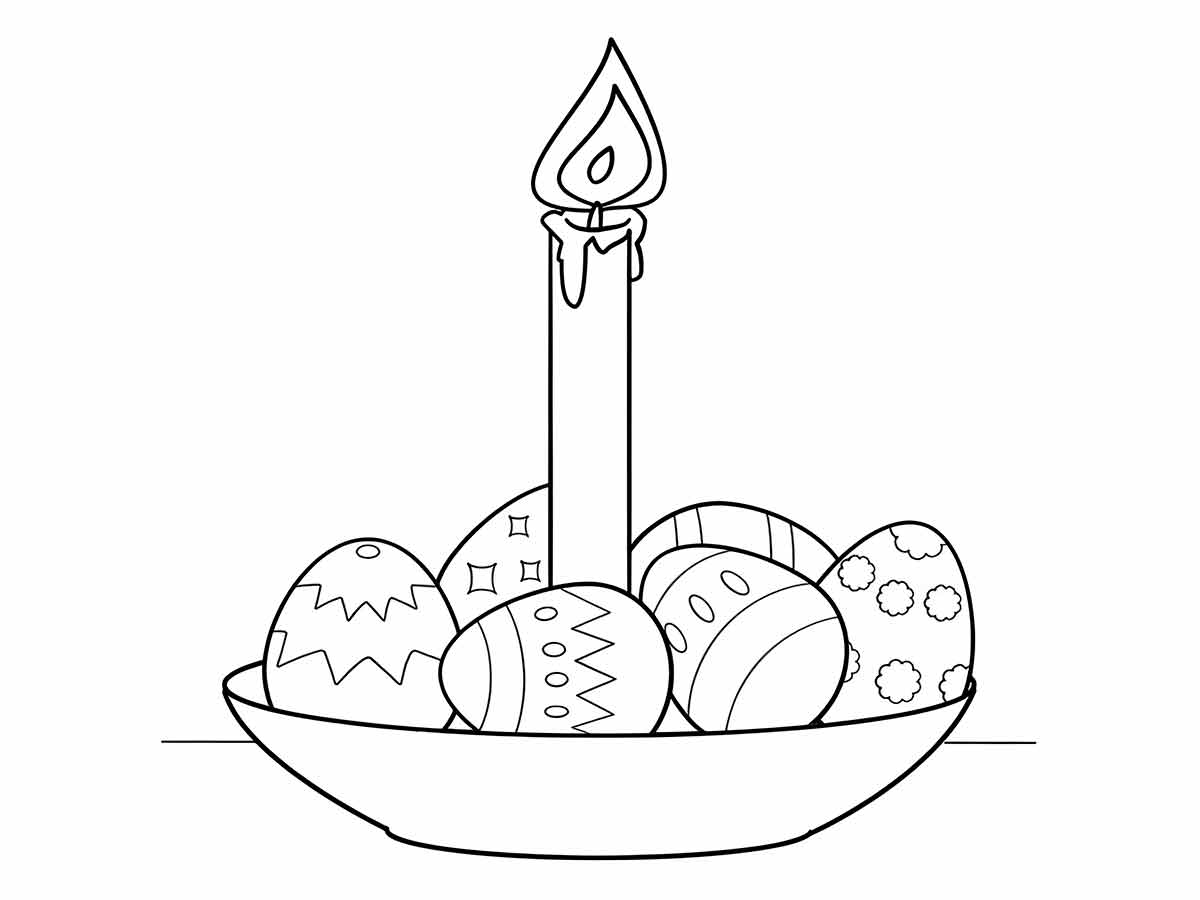 Easter bunny coloring page (71)