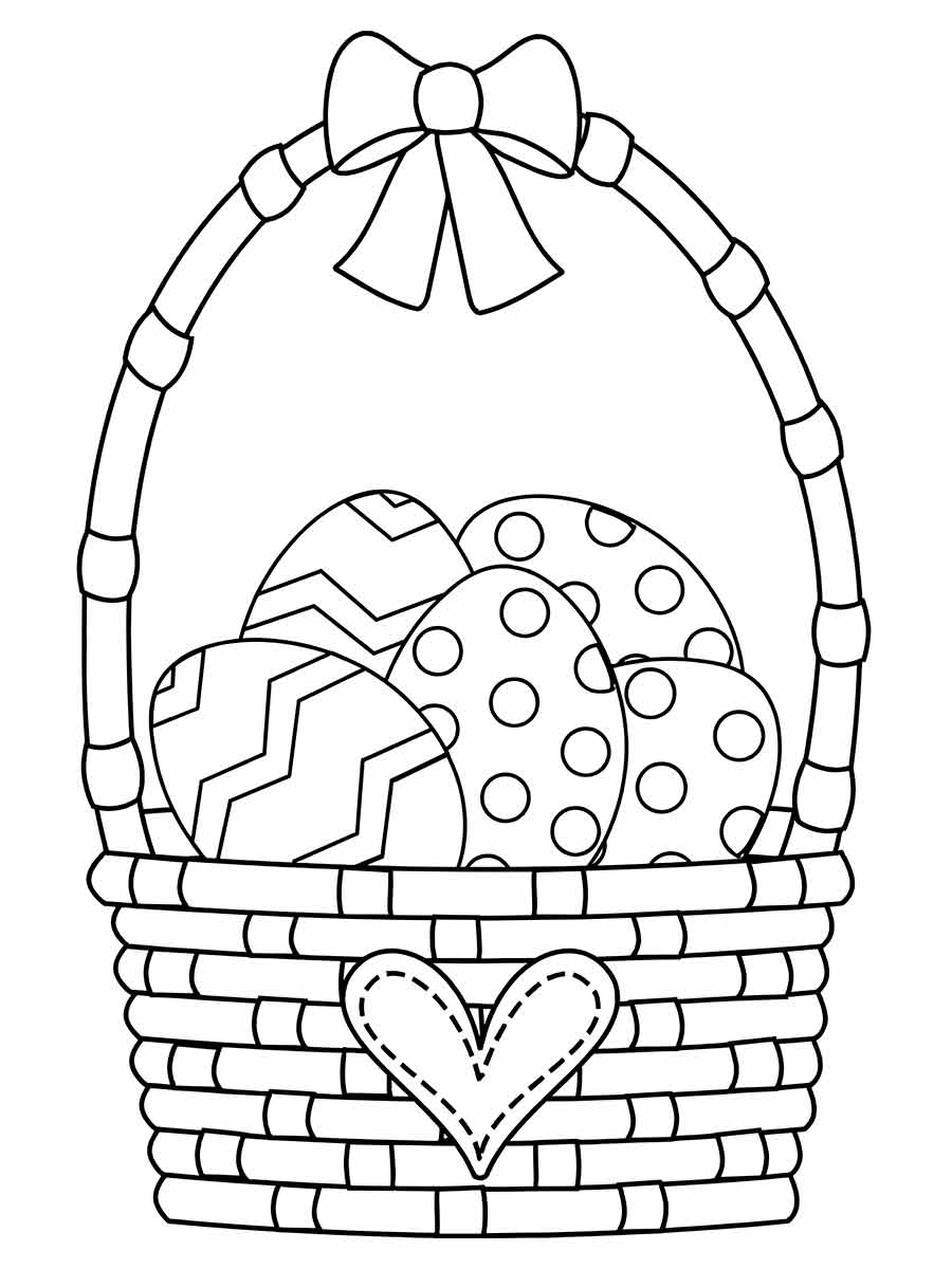 Easter bunny coloring page (73)