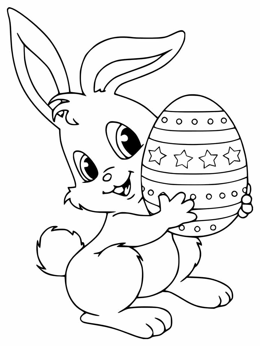 Easter bunny coloring page (76)