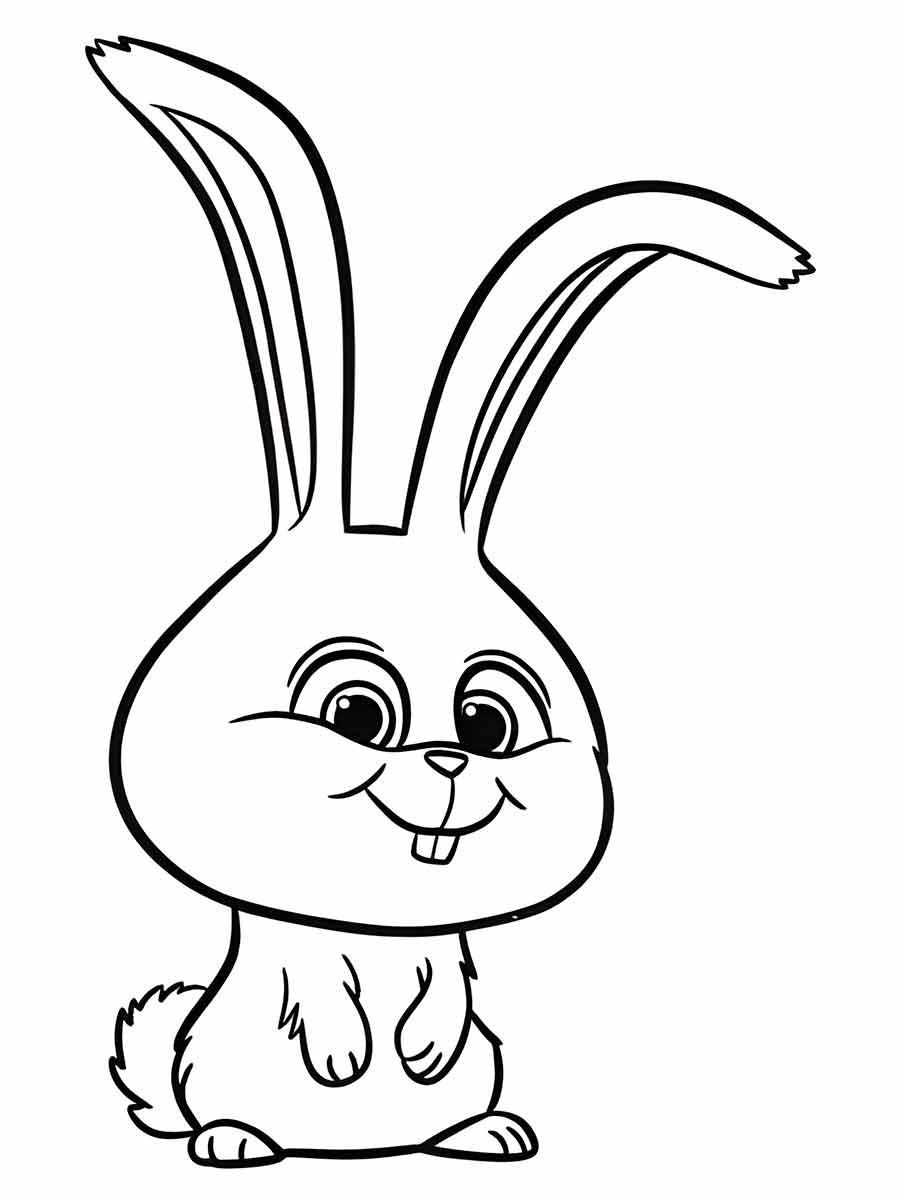 Easter bunny coloring page (77)