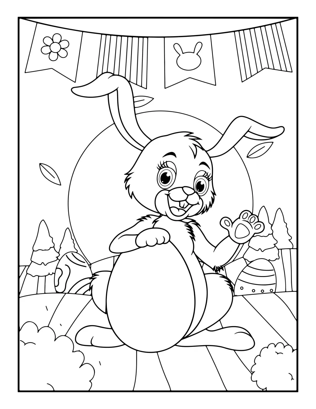 Easter coloring page (11)