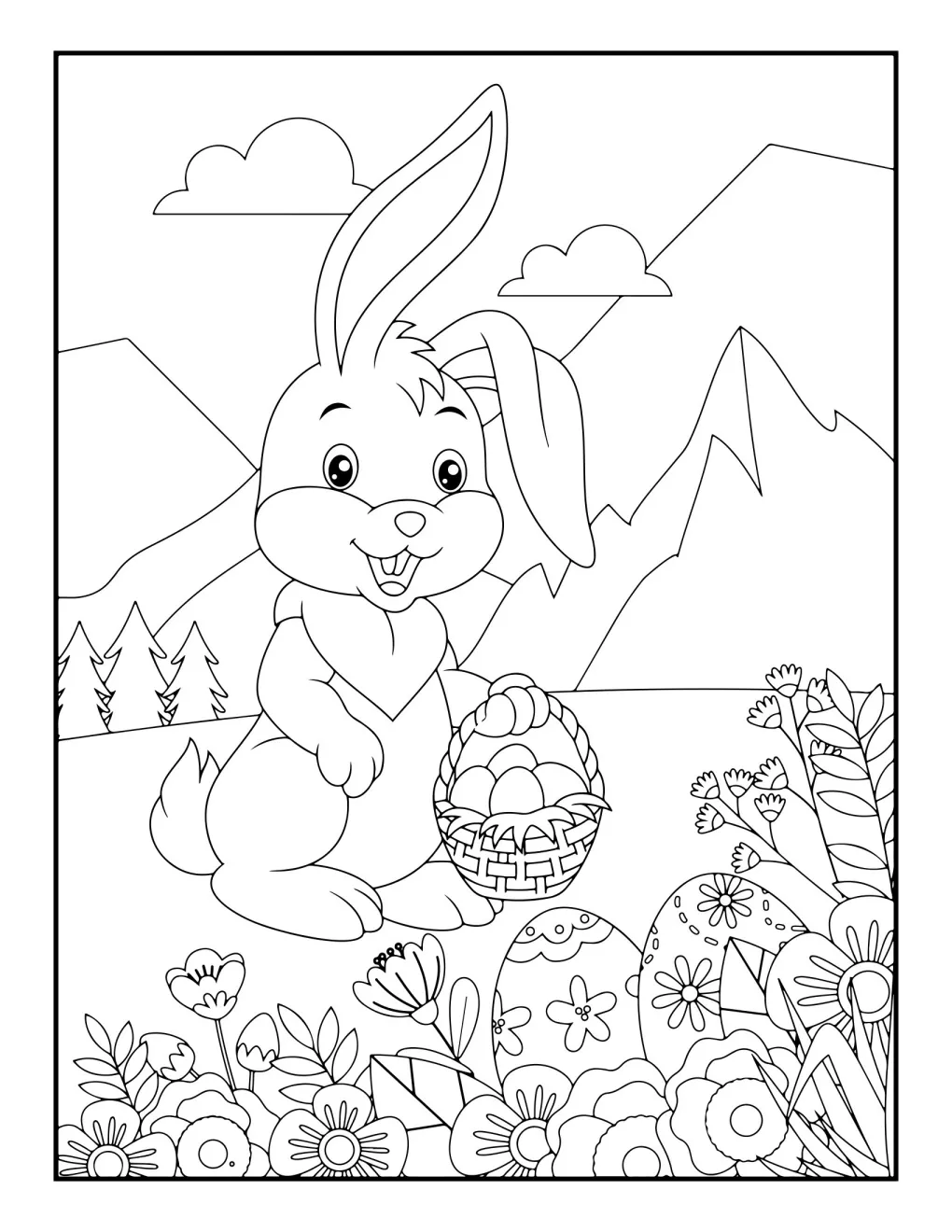 Easter coloring page (12)