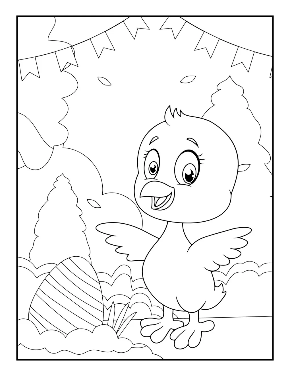 Easter coloring page (13)