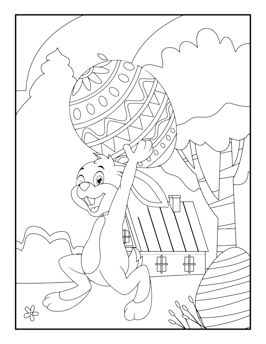 Easter coloring page (14)