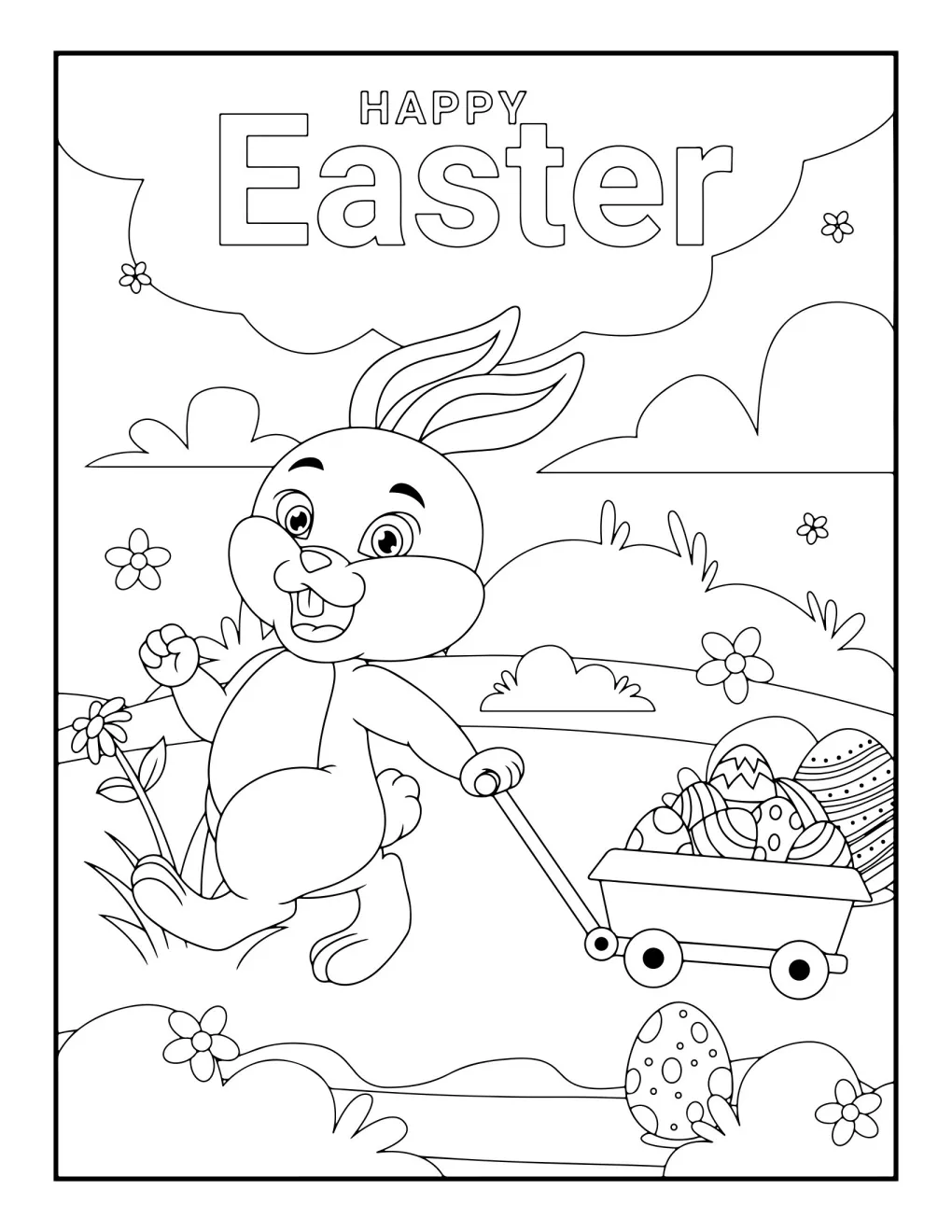 Easter coloring page (19)