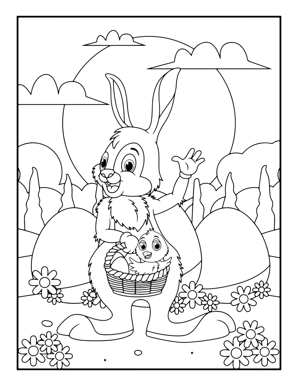 Easter coloring page (22)