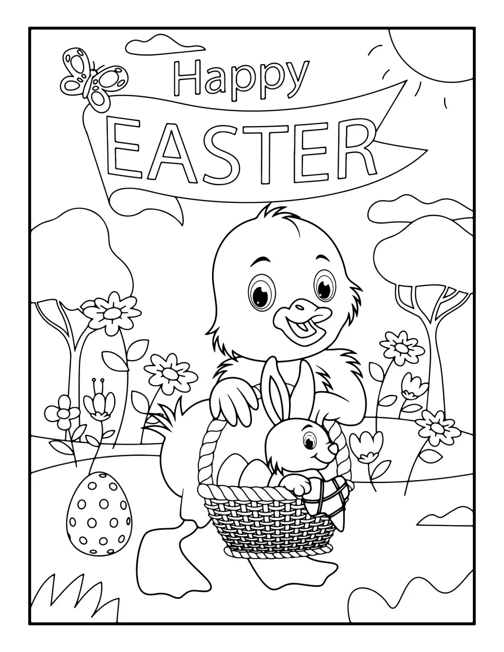 Easter coloring page (23)