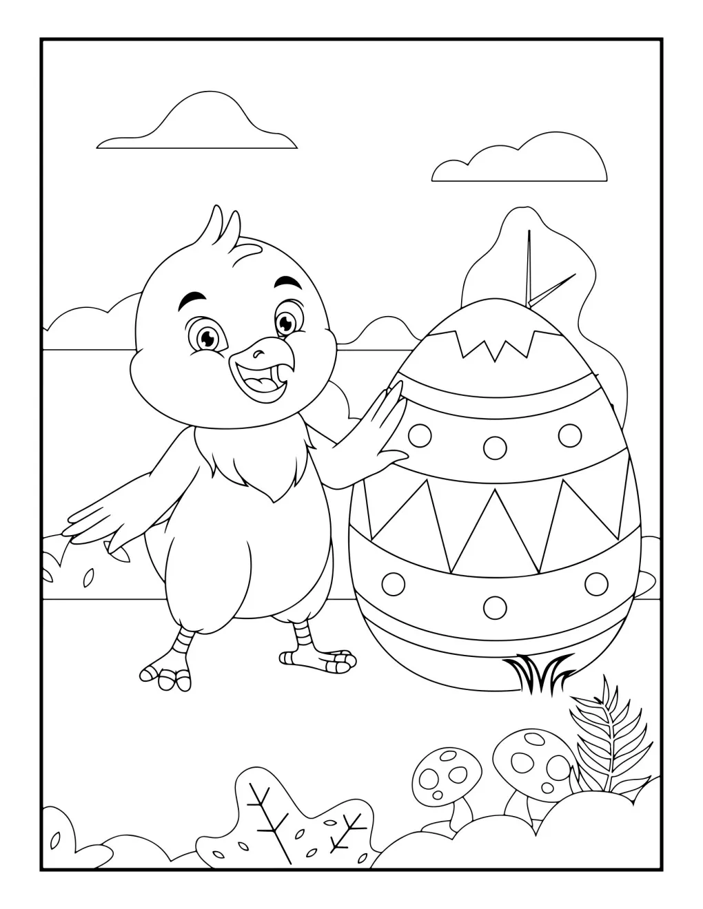 Easter coloring page (25)