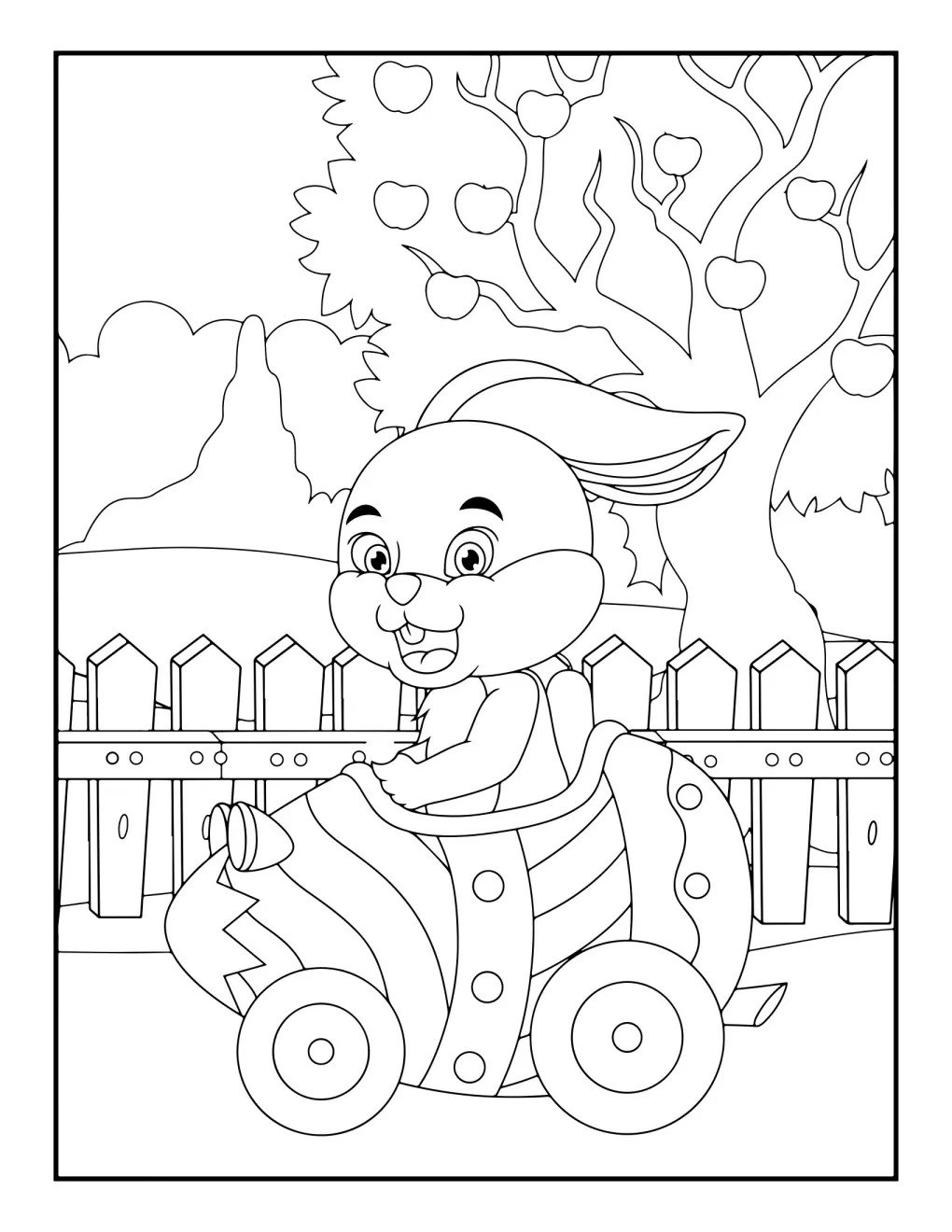 Easter coloring page (3)