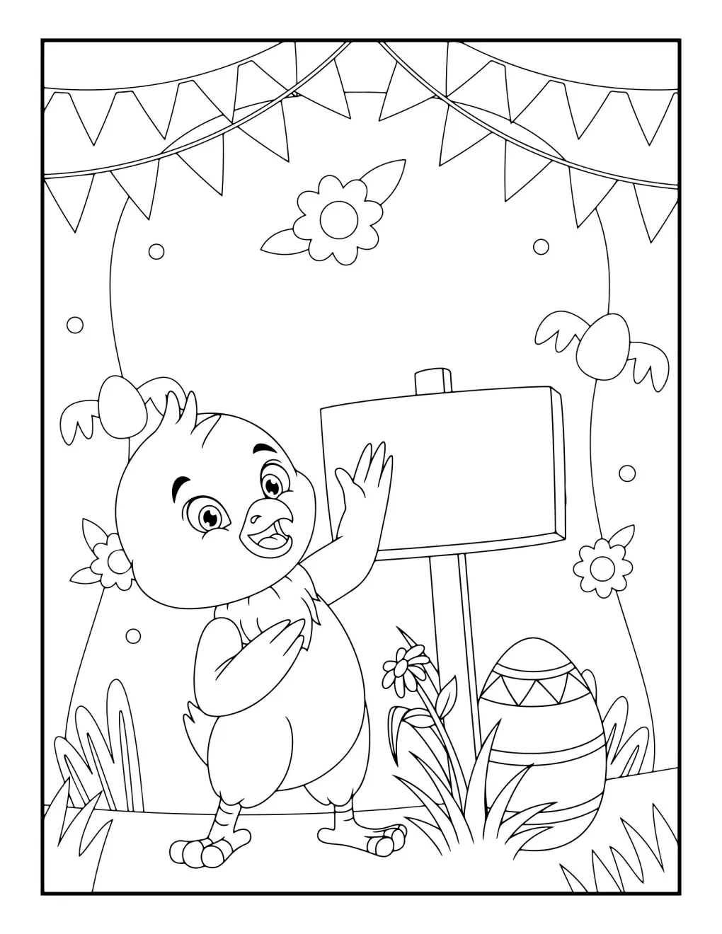 Easter coloring page (30)