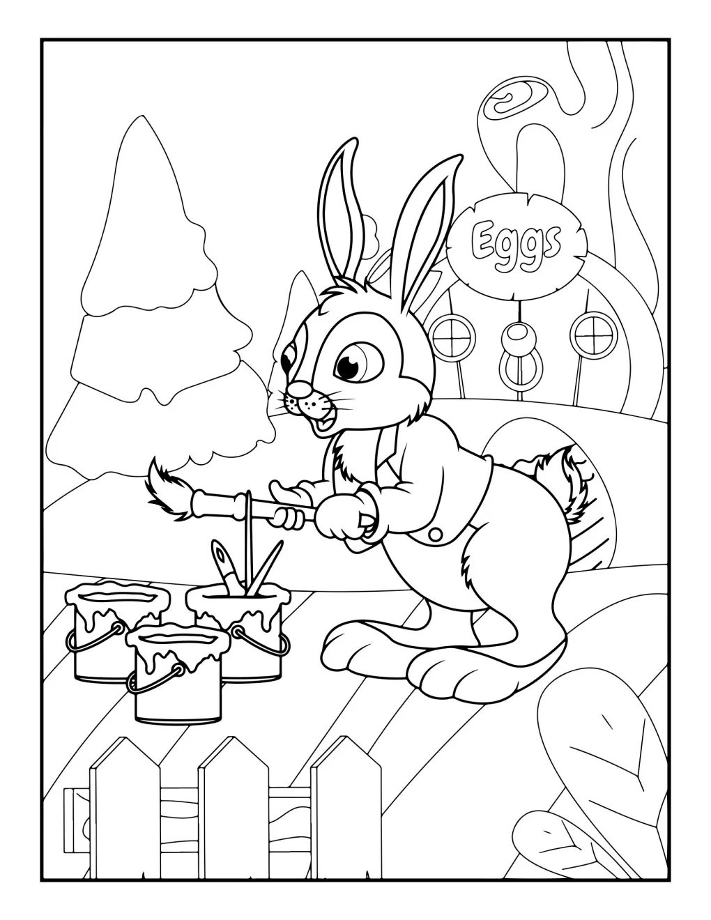 Easter coloring page (38)