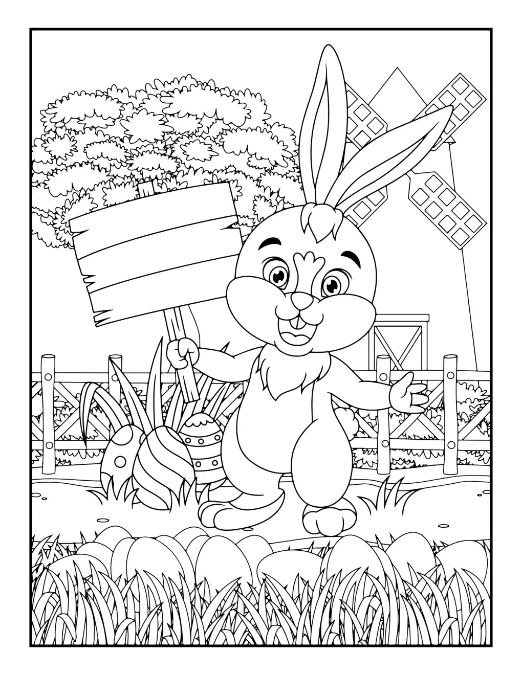 Easter coloring page (45)